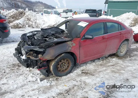 2010 Chrysler Sebring Touring from USA, damaged, VIN 1C3CC4FB4AN149072